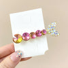 Women'S Elegant Sweet Fish Tail Alloy Inlay Artificial Crystal Rhinestones Hair Clip