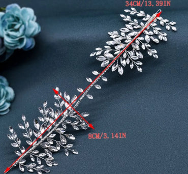 Women'S Elegant Sweet Flower Alloy Plating Inlay Rhinestones Hair Band