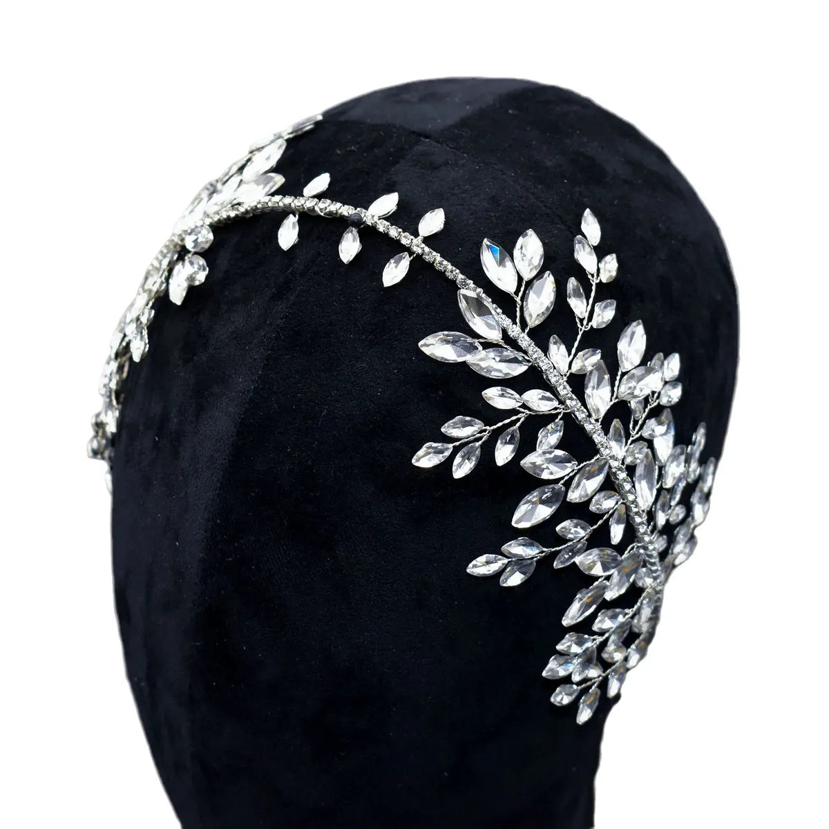 Women'S Elegant Sweet Flower Alloy Plating Inlay Rhinestones Hair Band