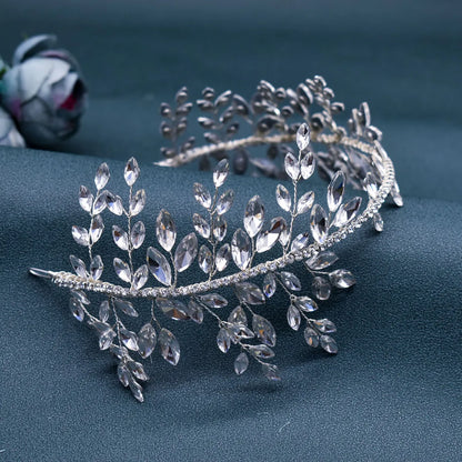 Women'S Elegant Sweet Flower Alloy Plating Inlay Rhinestones Hair Band