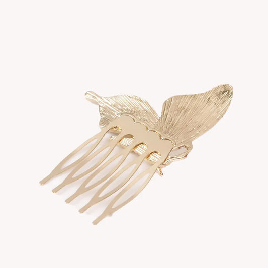 Women'S Ethnic Style Sweet Butterfly Alloy Insert Comb