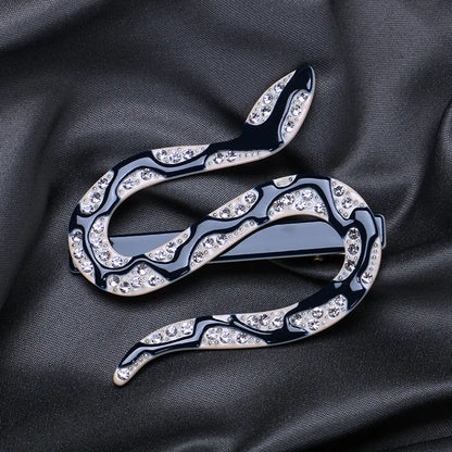 Women'S Exaggerated Novelty Snake Acetic Acid Sheets Hair Clip