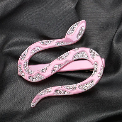 Women'S Exaggerated Novelty Snake Acetic Acid Sheets Hair Clip