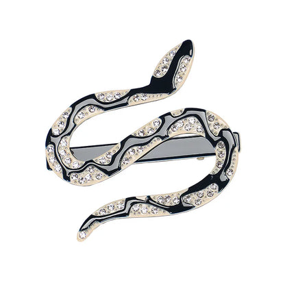 Women'S Exaggerated Novelty Snake Acetic Acid Sheets Hair Clip