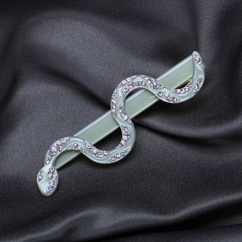 Women'S Exaggerated Novelty Snake Acetic Acid Sheets Hair Clip