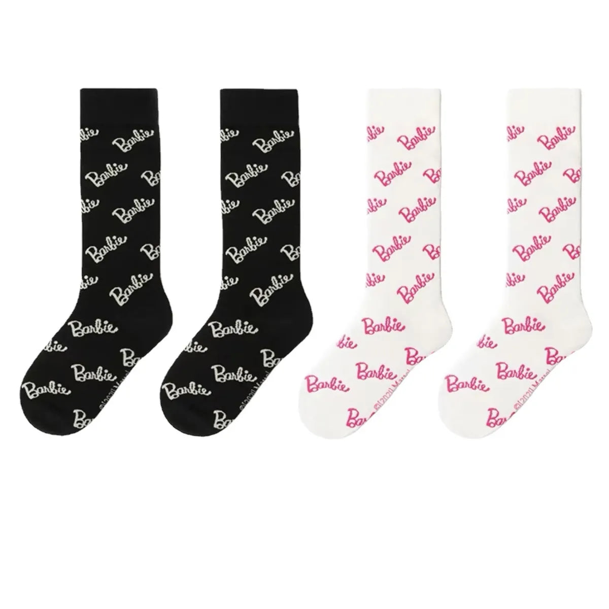 Women'S Fashion  Cotton Printing Crew Socks A Pair