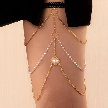 Women'S Fashion Simple Style Geometric Animal Bow Knot Alloy Body Chain Plating No Inlaid