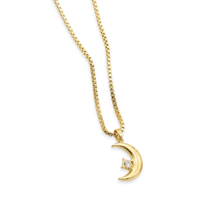 Fashion Simple Style Star Moon Heart Stainless Steel Plating Necklace