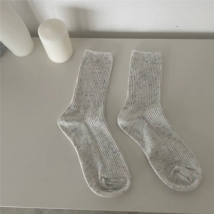 Women'S Fashion Solid Color Cotton Ankle Socks