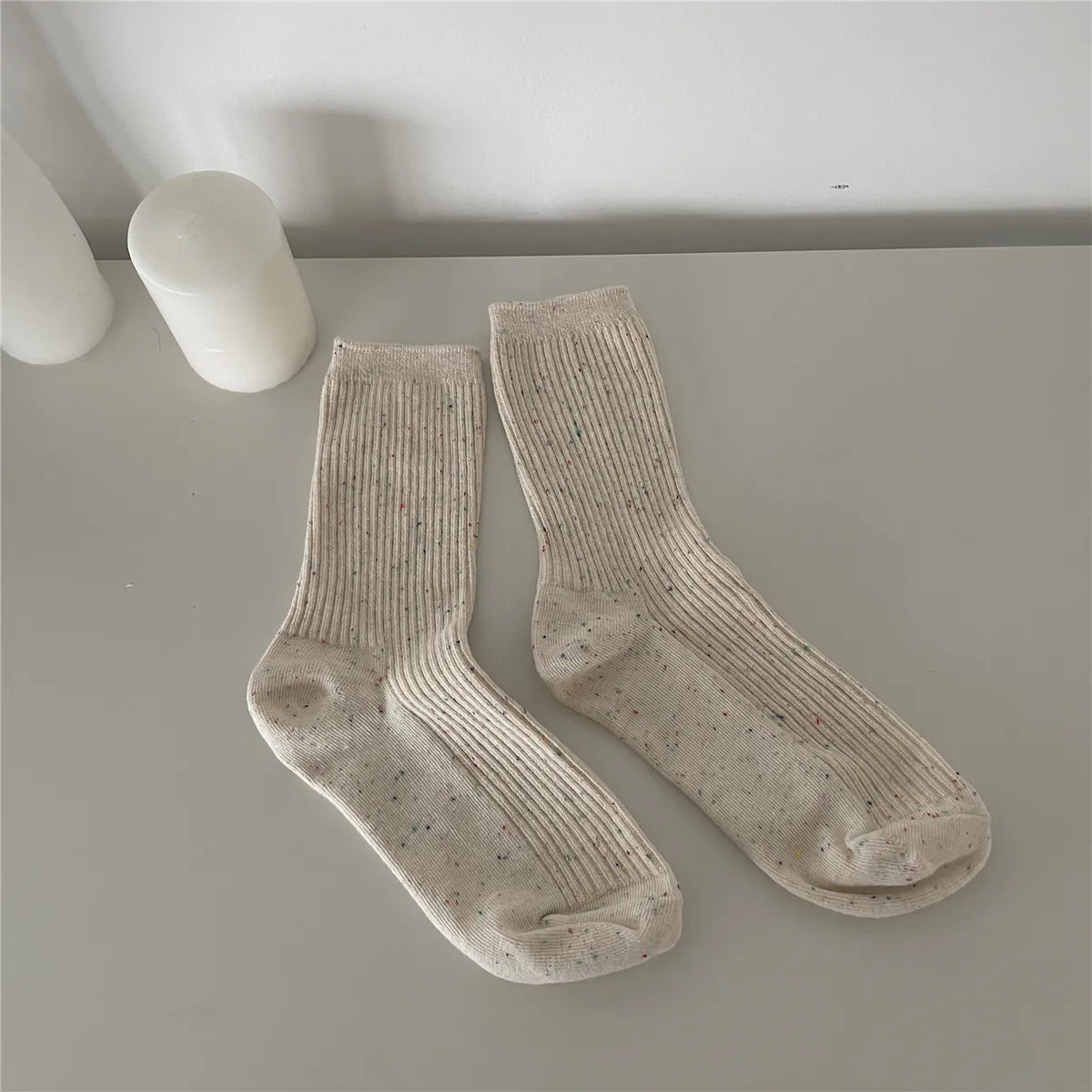 Women'S Fashion Solid Color Cotton Ankle Socks