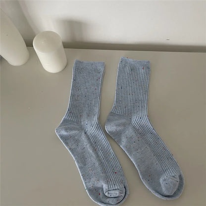 Women'S Fashion Solid Color Cotton Ankle Socks