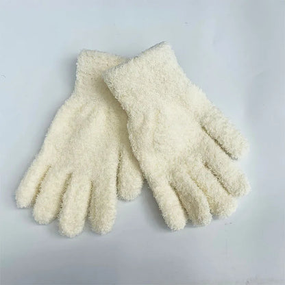 Women'S Fashion Solid Color Polyester Gloves 1 Pair