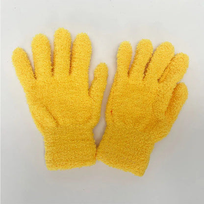 Women'S Fashion Solid Color Polyester Gloves 1 Pair