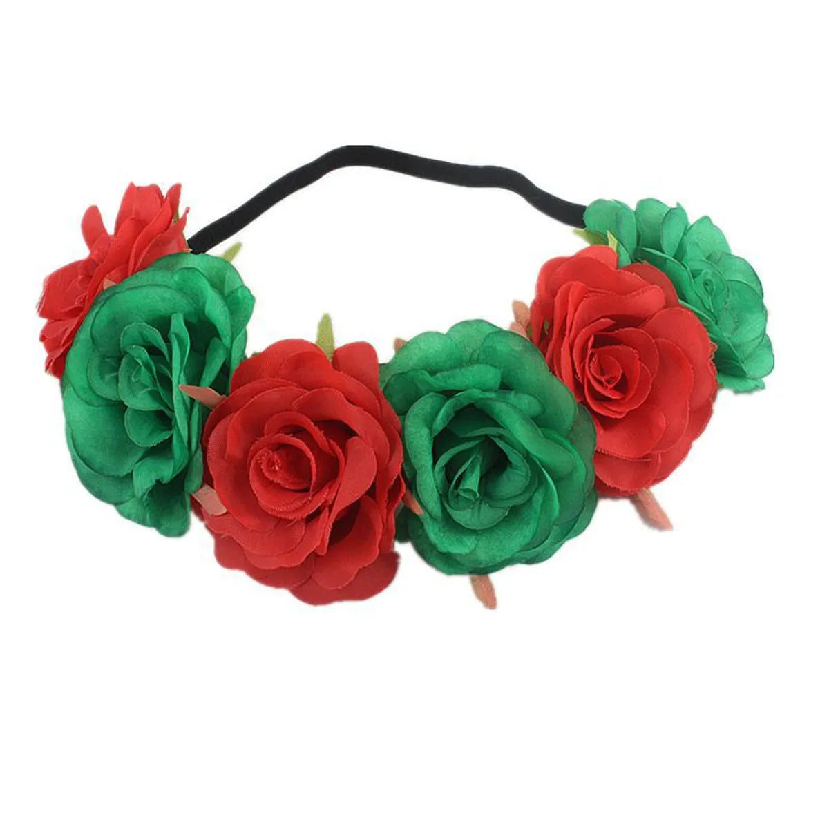 Women'S Funny Classic Style Flower Cloth Wreath