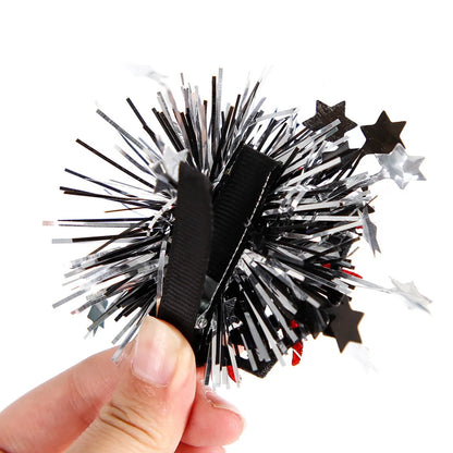 Women'S Gothic Color Block Plastic Hair Clip