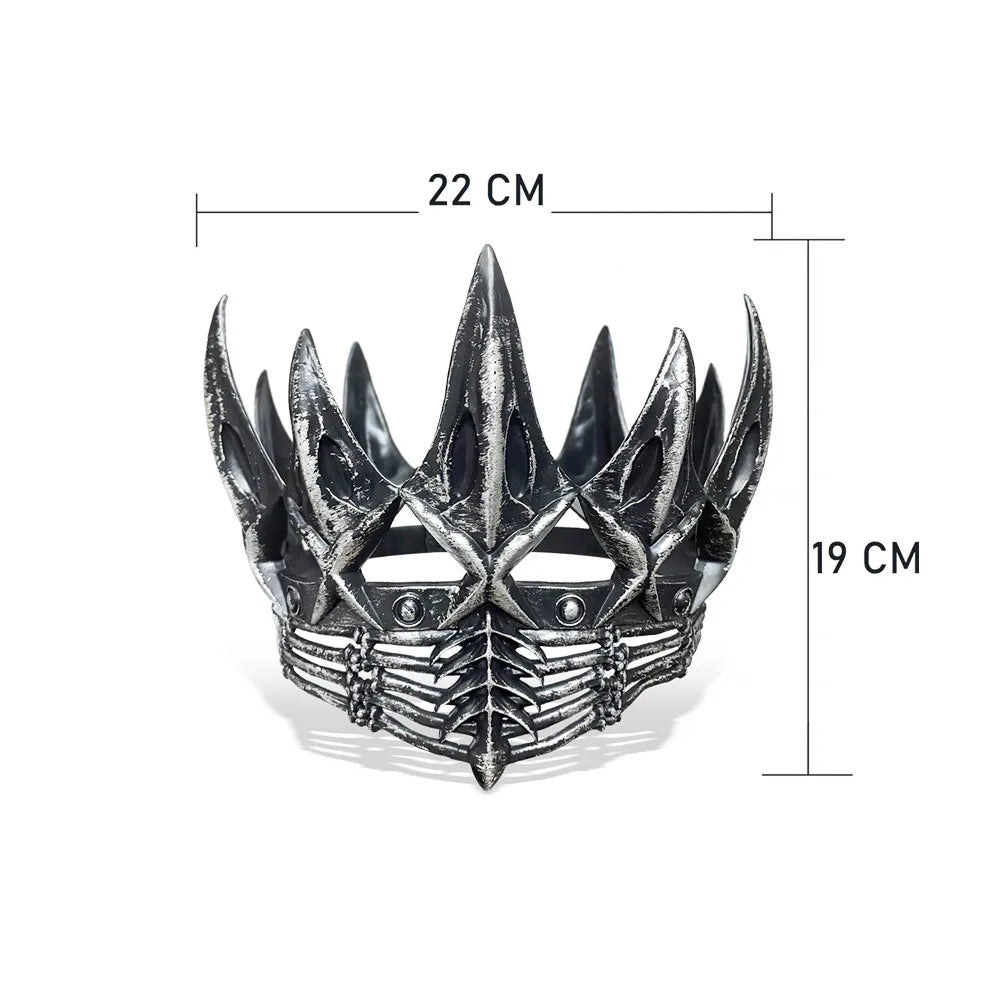 Women'S Gothic Solid Color Iron Crown