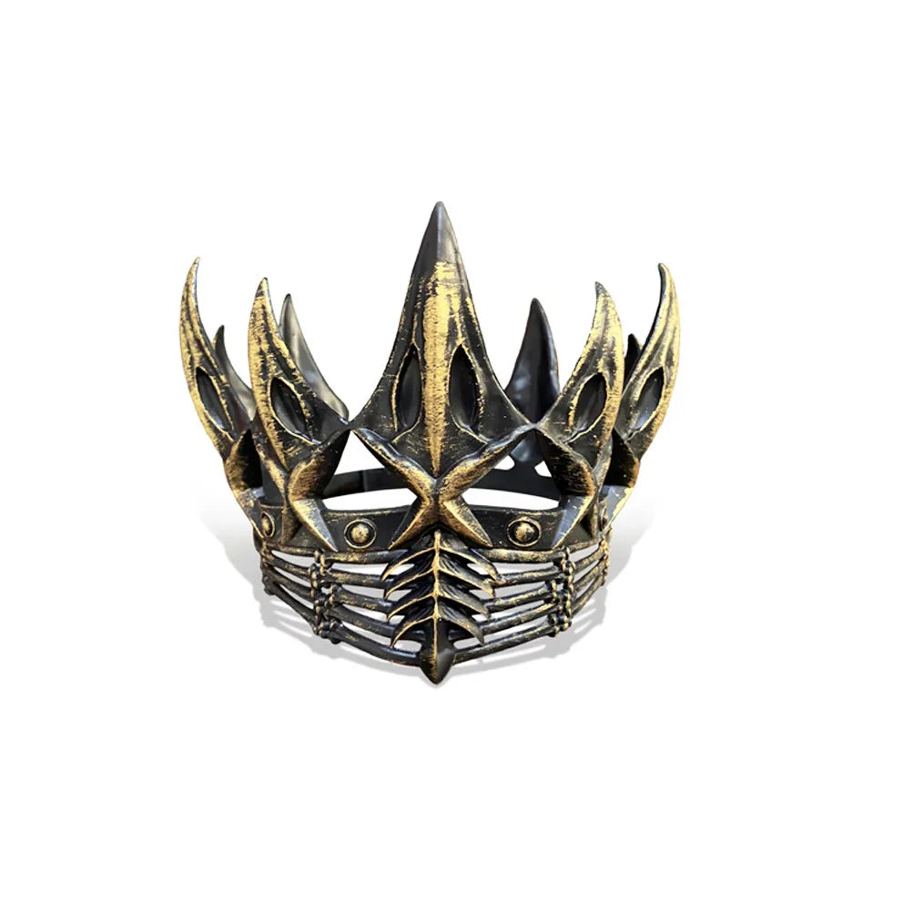 Women'S Gothic Solid Color Iron Crown