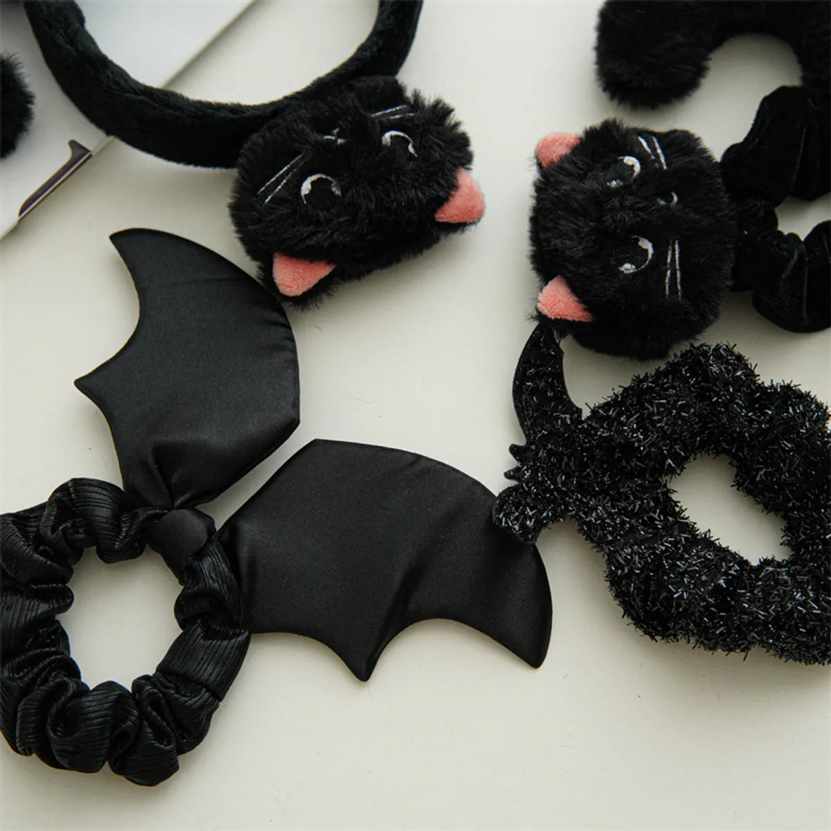 Women'S Hip-Hop Funny Bat Cloth Hair Band Hair Tie