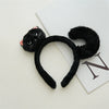 Women'S Hip-Hop Funny Bat Cloth Hair Band Hair Tie