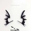 Women'S Hip-Hop Funny Halloween Pattern Pumpkin Alloy Mixed Materials Hair Clip Hair Band