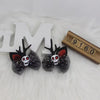 Women'S Hip-Hop Funny Halloween Pattern Pumpkin Alloy Mixed Materials Hair Clip Hair Band