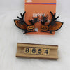 Women'S Hip-Hop Funny Halloween Pattern Pumpkin Alloy Mixed Materials Hair Clip Hair Band