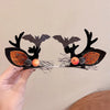 Women'S Hip-Hop Funny Halloween Pattern Pumpkin Alloy Mixed Materials Hair Clip Hair Band