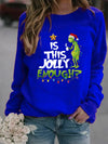 Women'S Hoodie Long Sleeve Hoodies & Sweatshirts Printing Christmas Letter