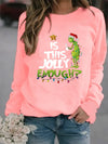 Women'S Hoodie Long Sleeve Hoodies & Sweatshirts Printing Christmas Letter