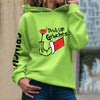 Women'S Hoodie Long Sleeve Hoodies & Sweatshirts Printing Christmas Cartoon Letter