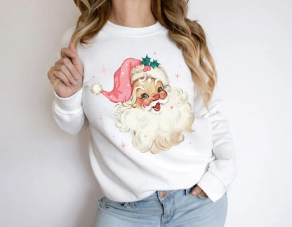 Women'S Hoodies Long Sleeve Printing Christmas Santa Claus