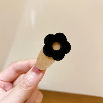 Women'S IG Style Cute Korean Style Flower Velvet Hair Clip