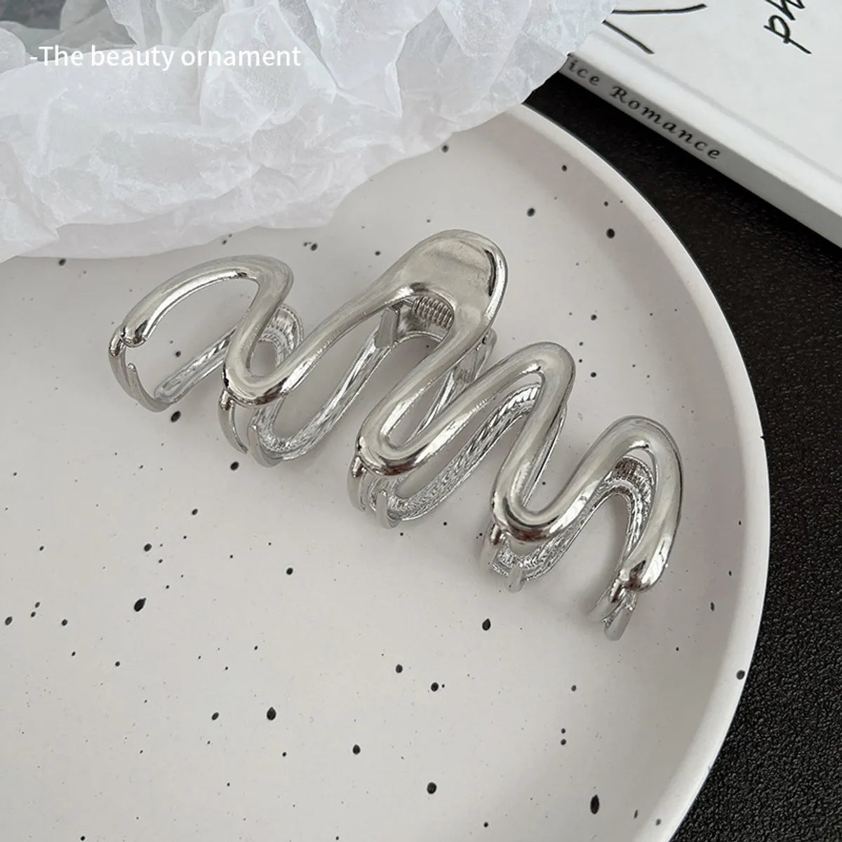 Women'S IG Style Geometric Alloy Plating Hair Claws