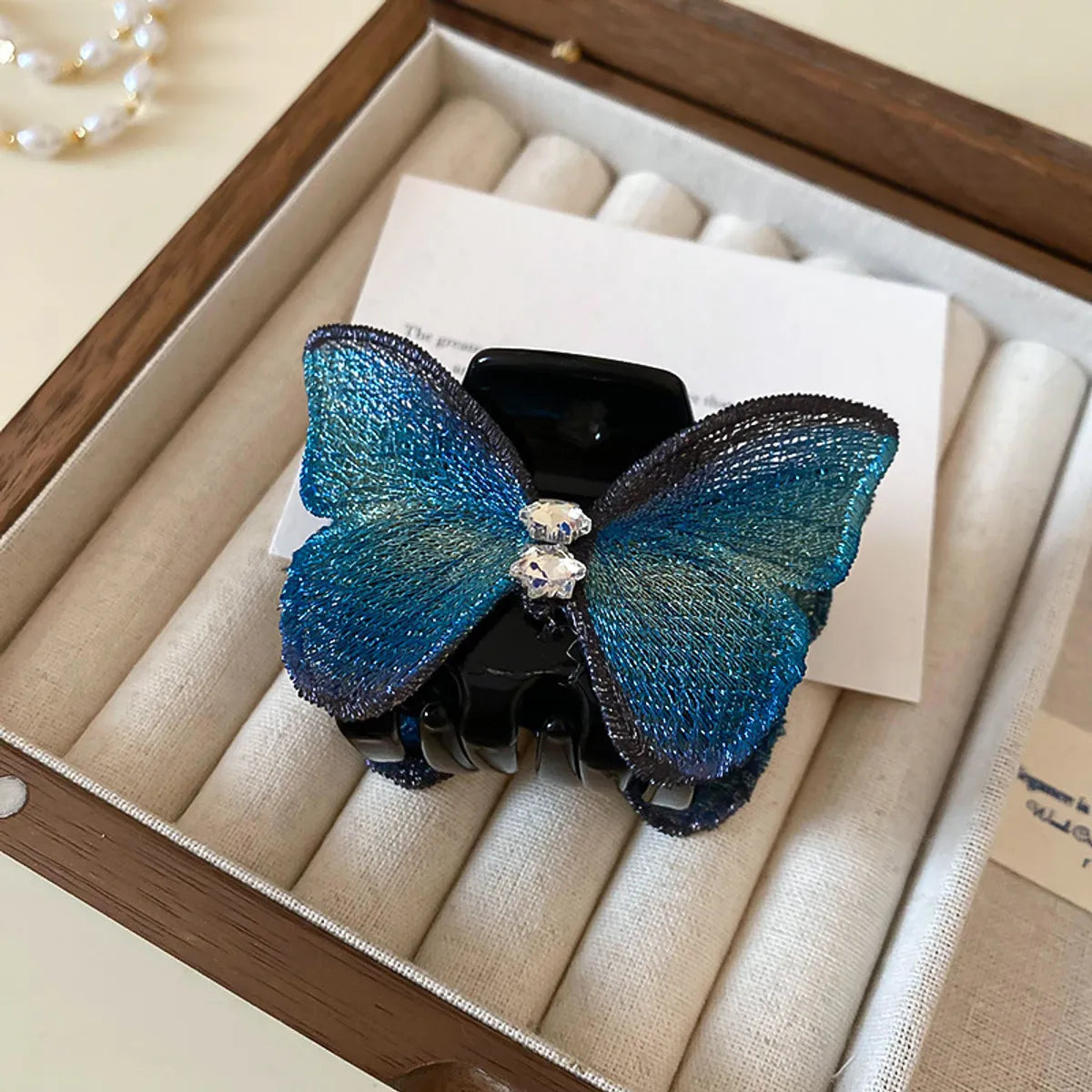 Women'S IG Style Korean Style Butterfly Arylic Plating Hair Clip Hair Claws