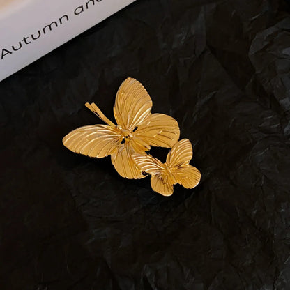 Women'S IG Style Korean Style Butterfly Arylic Plating Hair Clip Hair Claws