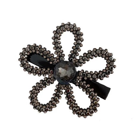 Women'S IG Style Korean Style Flower Plastic Inlay Rhinestones Hair Clip Hair Claws