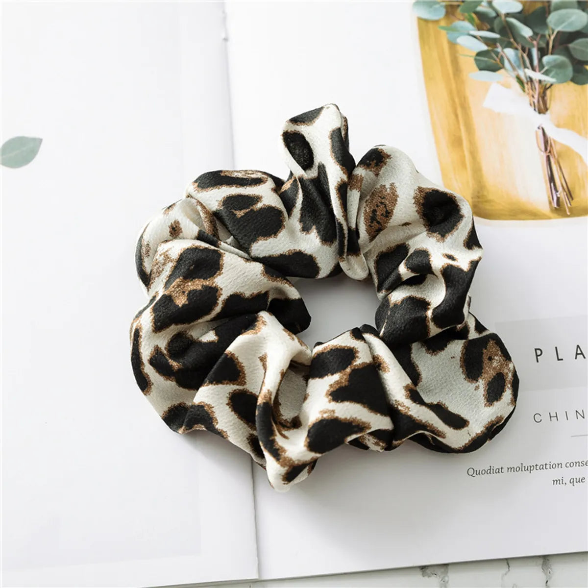 Women'S IG Style Modern Style Korean Style Leopard Cloth Hair Tie