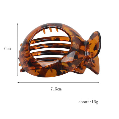 Women'S IG Style Modern Style Round Fish PC Hair Claws