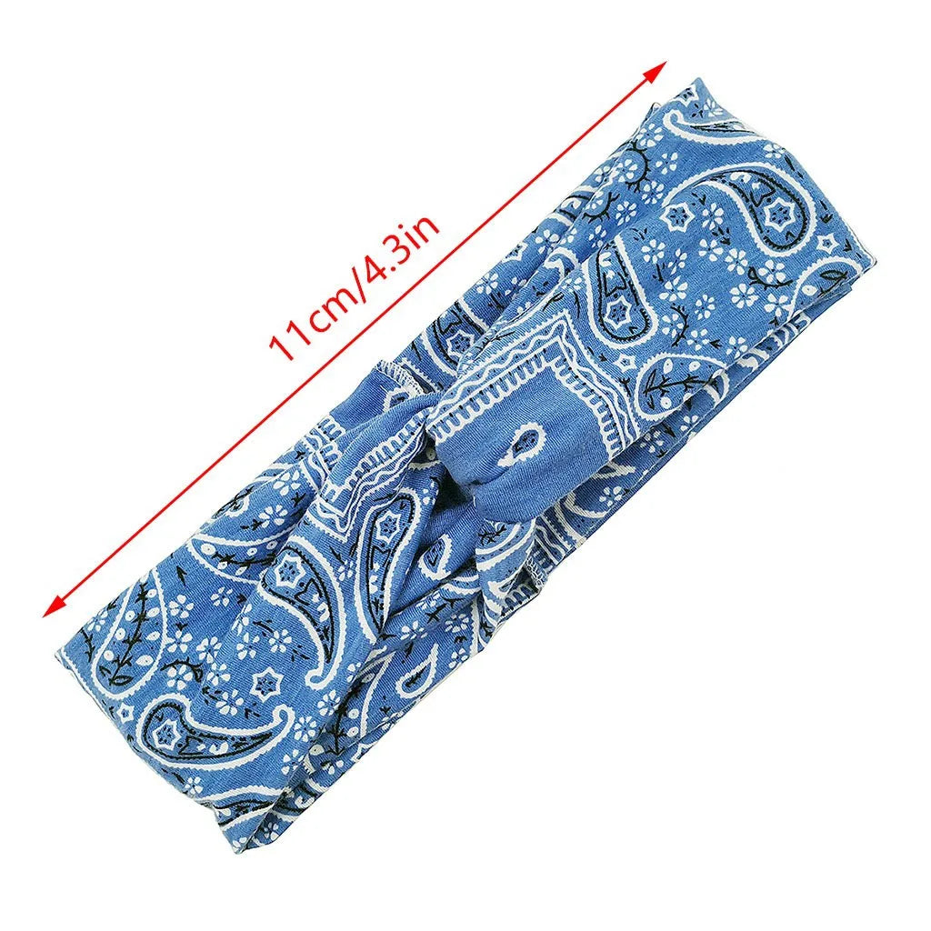 Women'S IG Style Nordic Style Modern Style Printing Geometric Imitation Cotton Hair Band