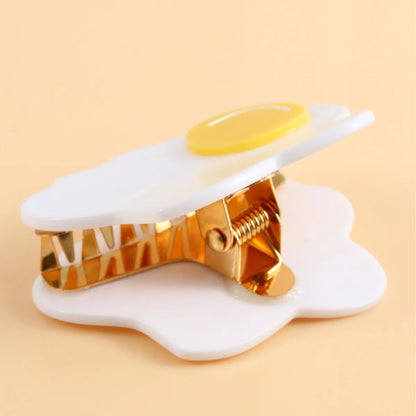 Women'S IG Style Simple Style Poached Egg Arylic Hair Claws