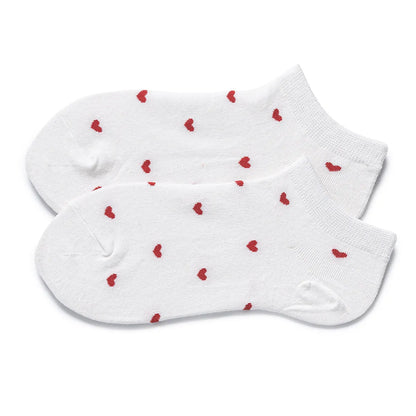 Women'S Japanese Style Plaid Cotton Ankle Socks A Pair