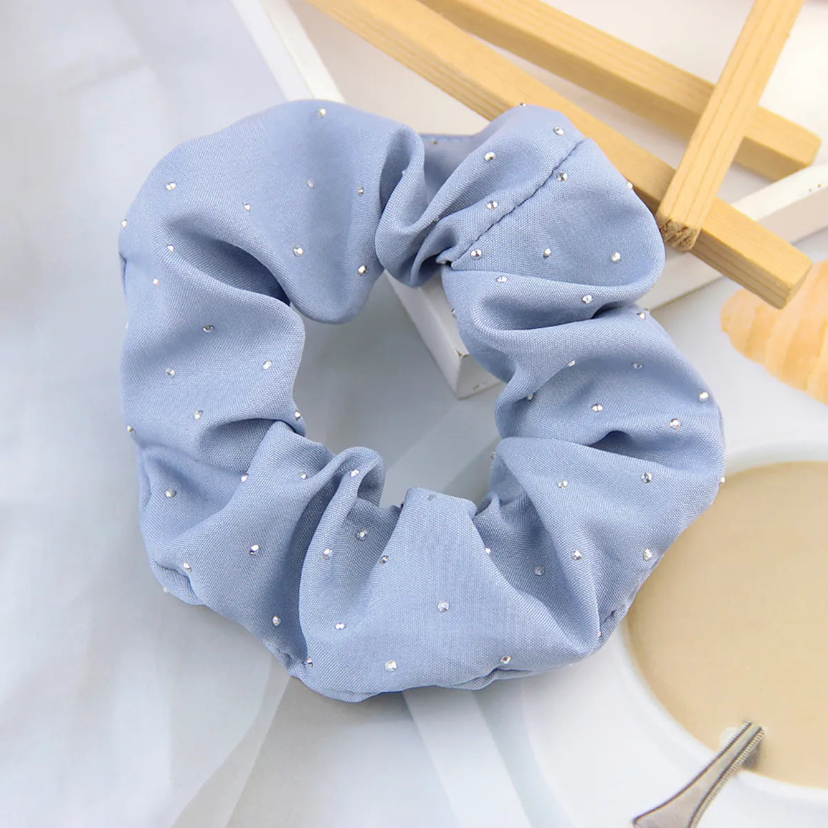 Women'S Korean Style Geometric Cloth Polyester Hair Tie