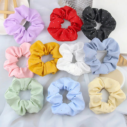 Women'S Korean Style Geometric Cloth Polyester Hair Tie