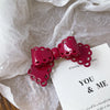 Women'S Lady Bow Knot Acetic Acid Sheets Handmade Hair Clip