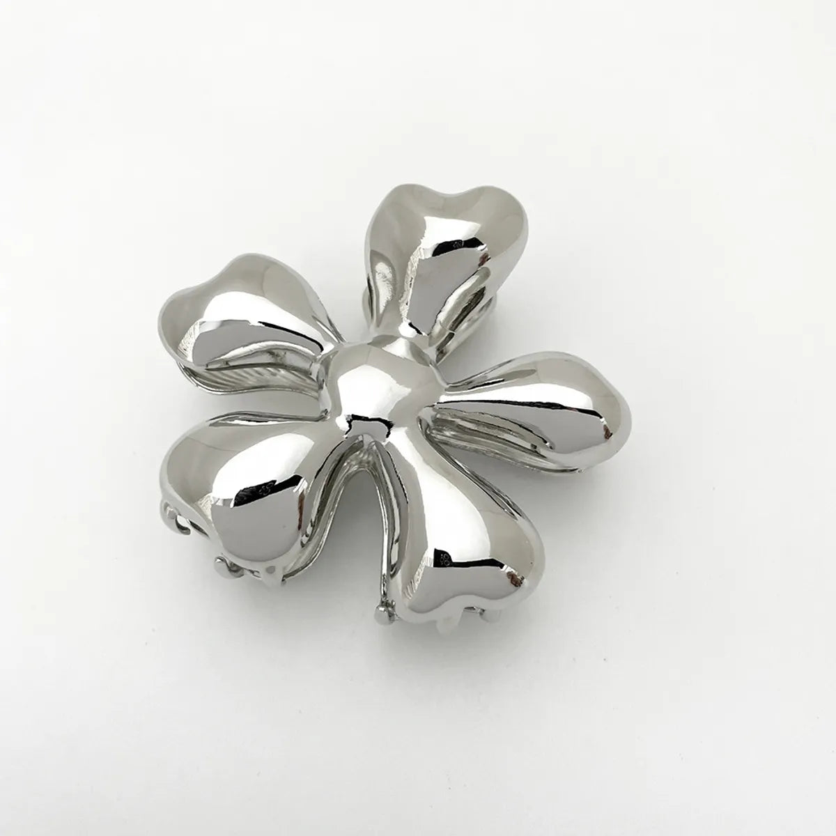 Women'S Lady Flower Alloy Plating Hair Claws