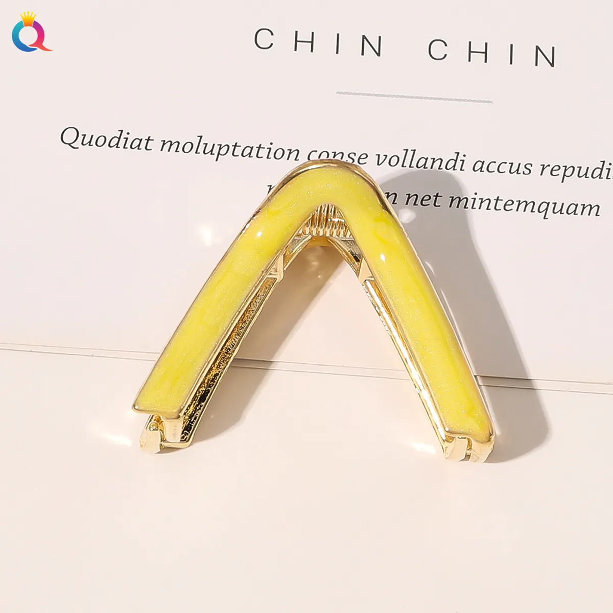 Women'S Lady Korean Style Trapezoid Alloy Hair Claws