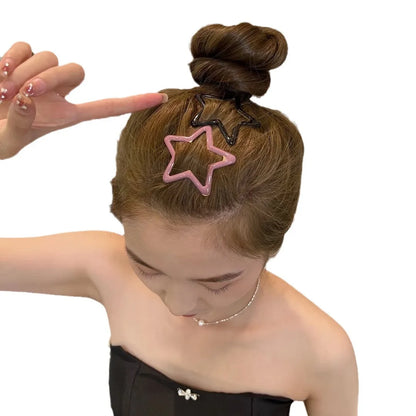 Women'S Lady Star Metal Hair Clip