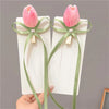 Women'S Lady Tulip Cloth Hair Clip Hair Tie