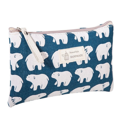 Women'S Medium All Seasons Canvas Animal Classic Style Square Zipper Square Bag