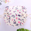 Women'S Medium All Seasons Polyester Letter Flamingo  Fashion Round String Cosmetic Bag